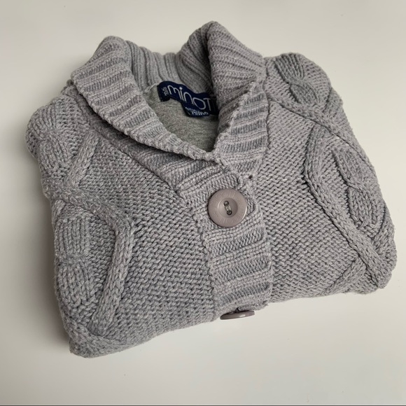 Grey Knit Cardigan 🧶 - Picture 1 of 5